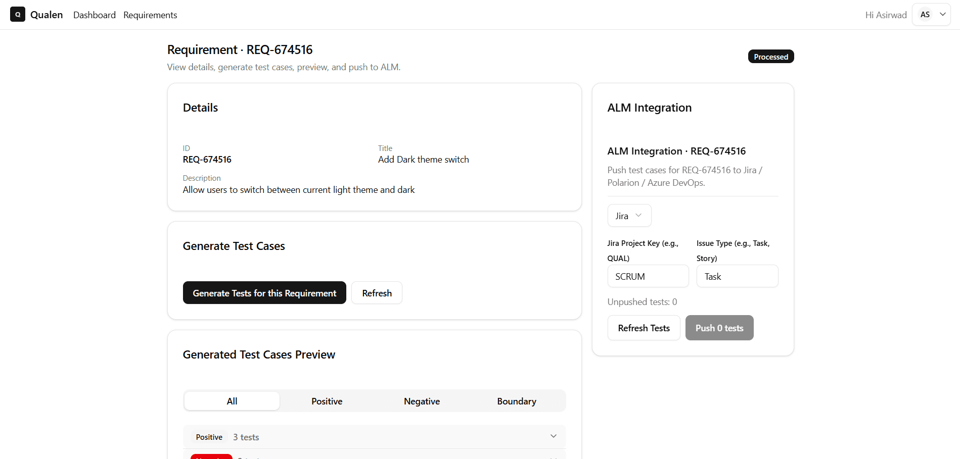 Qualen board preview